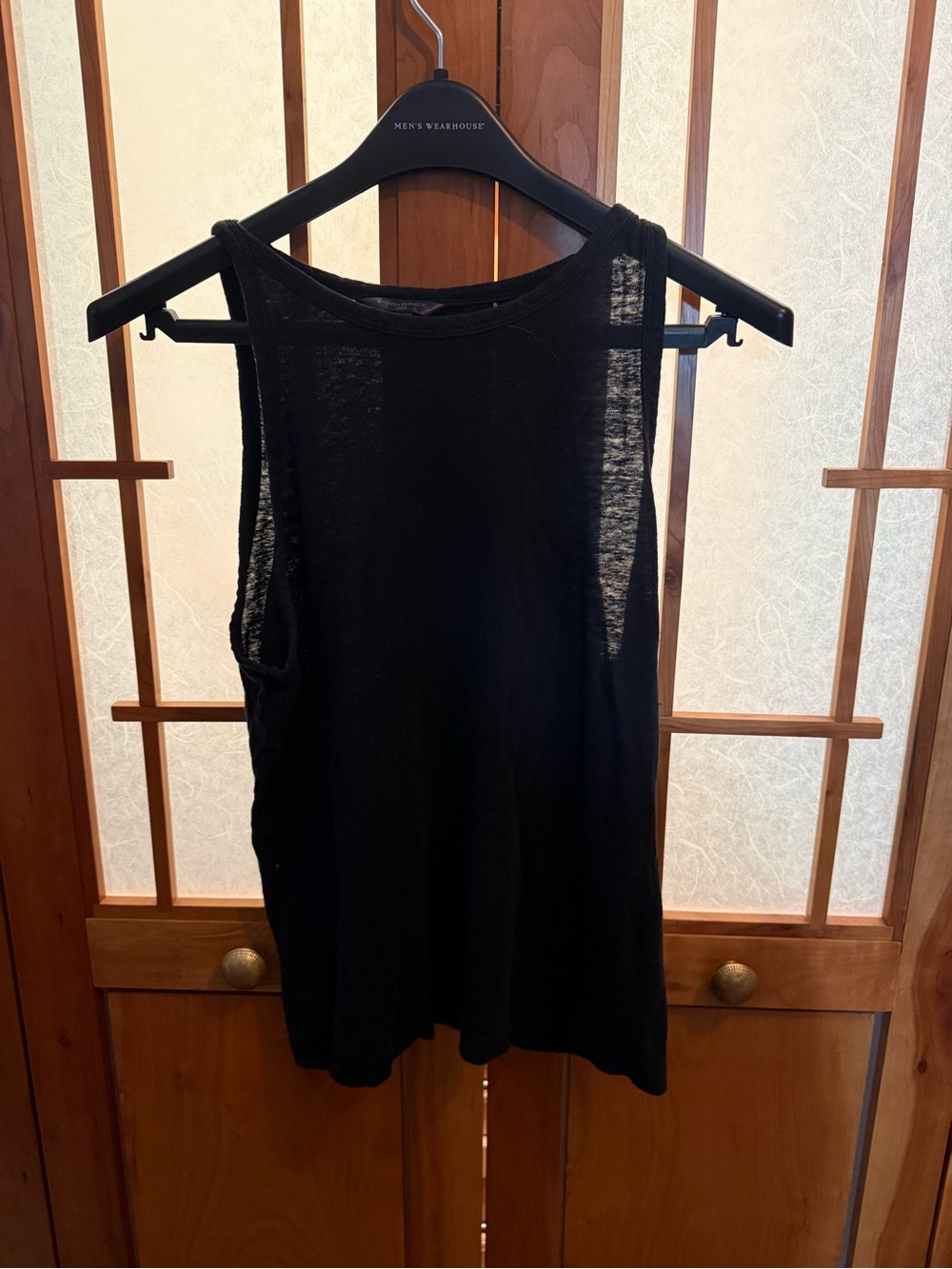 Banana Republic Black Sleeveless Tank